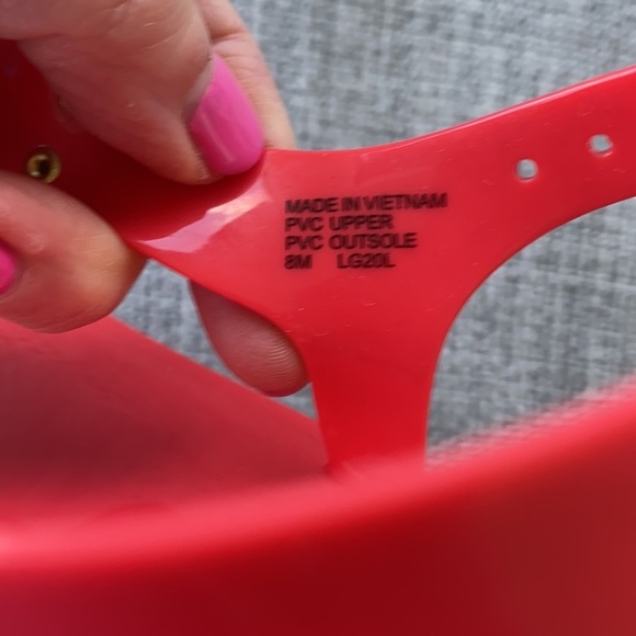 Michael Kors Red Sandals - Picture 8 of 8